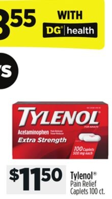 Tylenol® Pain Relief Caplets