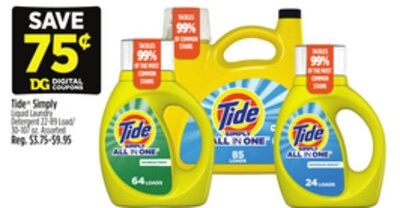 Tide® Simply Liquid Laundry Detergent