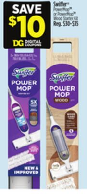 Swiffer® PowerMop or PowerMop Wood Starter Kit