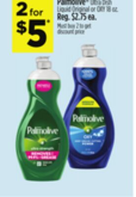Palmolive® Ultra Dish Liquid Original or OXY