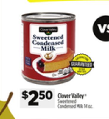Clover Valley® Sweetened Condensed Milk 14 oz.