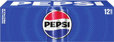 Pepsi, Coca-Cola or Dr. Pepper 12 pk., 12 oz. or Pepsi Prebiotic 8 pk., 12 oz.