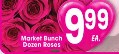 Market Bunch Dozen Roses