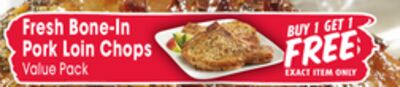 Fresh Bone-In Pork Loin Chops