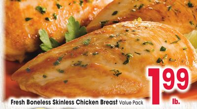 Fresh Boneless Skinless Chicken Breast
