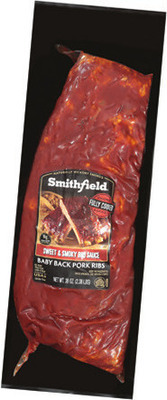 Smithfield Fully Cooked Baby Back Ribs