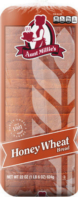 Aunt Millie's Deluxe White, Italian or Honey Wheat Bread 22 oz. or Stadium or Brat Buns 6-8 ct.