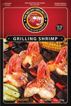 13-15 ct. Wild Red Raw EZ Peel or Grilling Shrimp