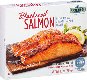 C. Wirthy Seafood 10 oz., Frozen or Sea Cuisine Fillets 8.5-10.5 oz., Frozen