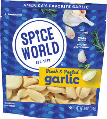 Spice World Fresh & Peeled Garlic