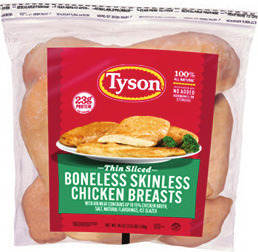 Tyson Boneless Skinless Chicken Breasts