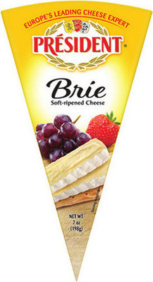 President Foil Brie Cheese