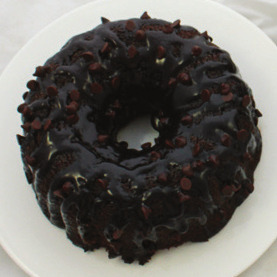 TRIPLE CHOCOLATE BUNDT CAKE