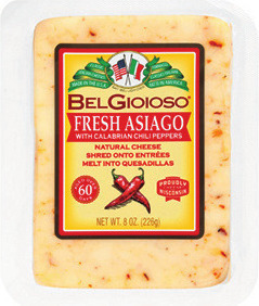 BelGioioso Fresh Asiago with Calabrian Chili Peppers