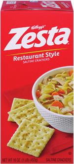 Zesta Oyster Crackers 7.5 oz. or Saltines 16 oz.