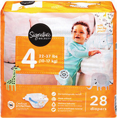 Signature Select Jumbo Diapers