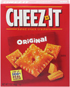 Cheez-It 7 oz. or Synder's Family Size Pretzels 16 oz., Pretzel Pieces or Twists 10-12 oz. or Pretzel Sandwiches 8 oz.
