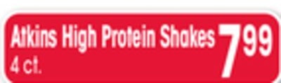 Atkins High Protein Shakes