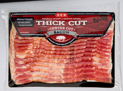 H-E-B Thick Cut Center Cut Bacon