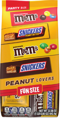 Hershey's, Mars, or Ferrero Halloween Variety Candy Bags