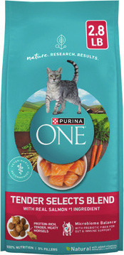 Purina ONE Indoor Advantage or Tender Selects Dry Cat Food