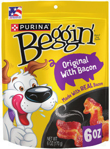 Purina Beggin' Dog Treats or Busy Bones