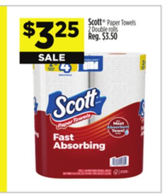 Scott® Paper Towels 2 Double rolls