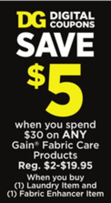 Gain® Fabric Care Products