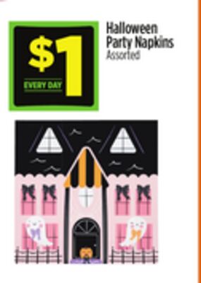 Halloween Party Napkins Assorted