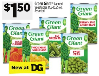 Green Giant® Canned Vegetables 14.5-15.25 oz.