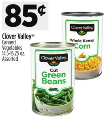 Clover Valley® Canned Vegetables