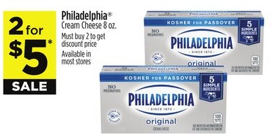 Philadelphia Cream Cheese 8 oz.