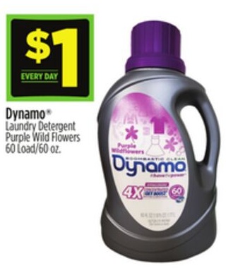 Dynamo® Laundry Detergent Purple Wild Flowers 60 Load/60 oz.