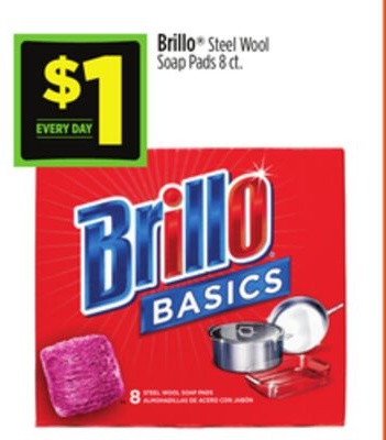 Brillo® Steel Wool Soap Pads 8 ct.