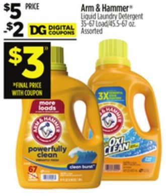 Arm & Hammer® Liquid Laundry Detergent