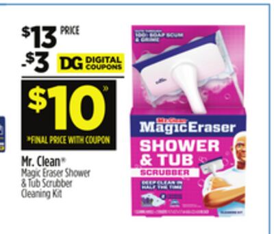 Mr. Clean® Magic Eraser Shower & Tub Scrubber Cleaning Kit