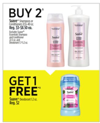 Suave® Shampoos or Conditioners
