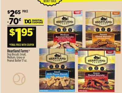Heartland Farms Dog Biscuits