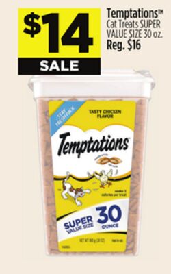 Temptations™ Cat Treats SUPER VALUE SIZE 30 oz.