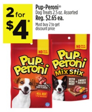 Pup-Peroni® Dog Treats 2.5 oz. Assorted