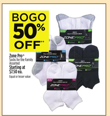 Zone Pro® Socks for the Family