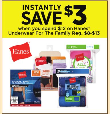 Hanes® Underwear For The Family