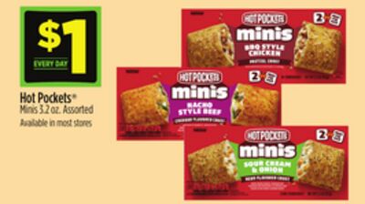 Hot Pockets® Minis 3.2 oz. Assorted