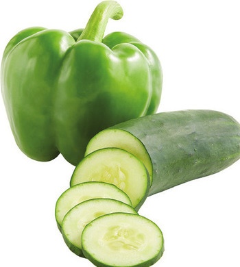 Cucumbers or Green Peppers