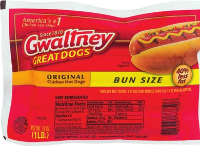 Gwaltney Great Dogs or Bologna