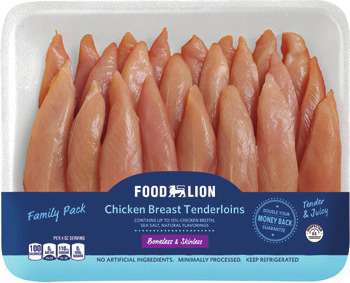 FRESH FOOD LION FAMILY PACK CHICKEN TENDERLOINS