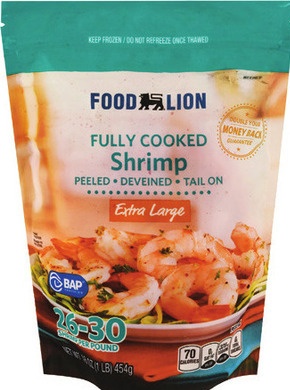 Food Lion Cooked Shrimp