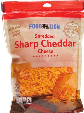 Food Lion Shredded Cheese