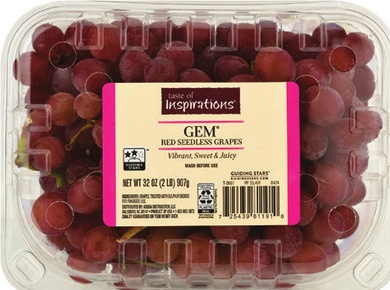 Taste of Inspirations Gem Red Seedless Grapes