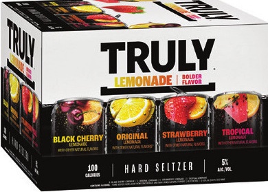 Truly, Ultra Seltzer or Happy Dad